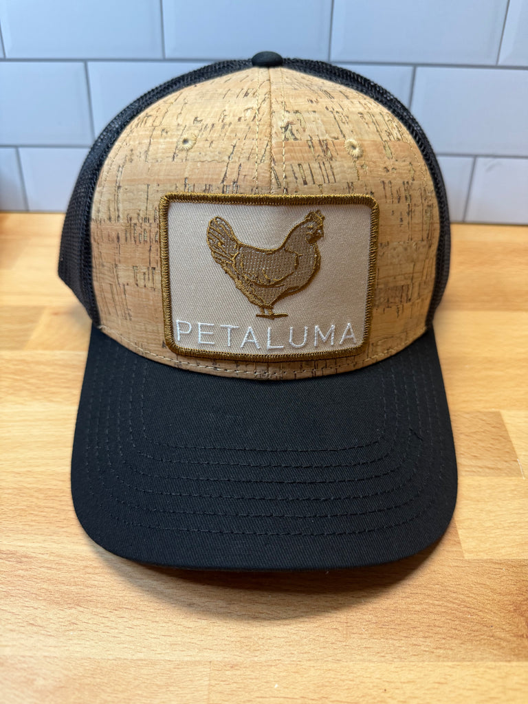 Petaluma Cork Trucker Hat,Black