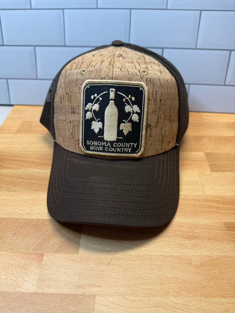 Sonoma Wine Country Cork Trucker Hat, Brown