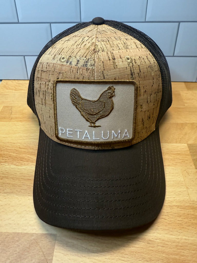 Petaluma Cork Trucker Hat, Brown