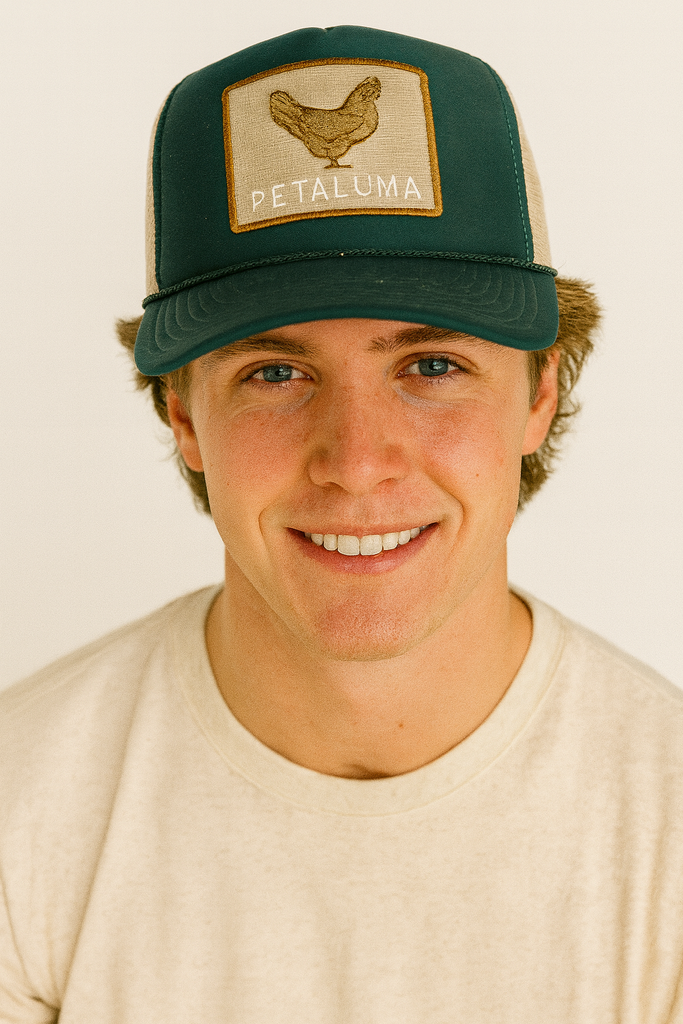 Petaluma Chicken Patch Foam Trucker Hat, Forest