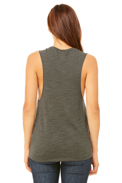 Luma Vintage Olive Muscle Tee Chicken Top