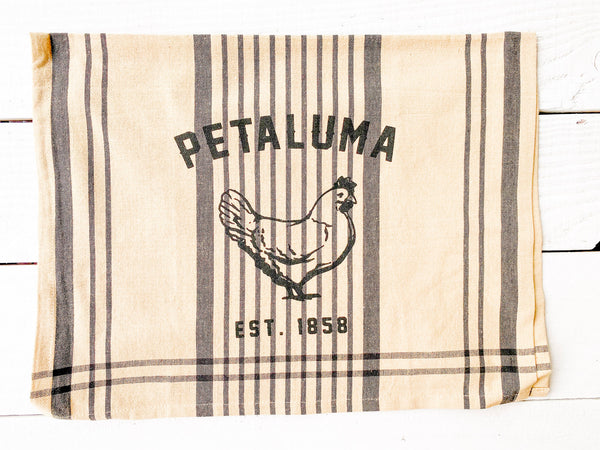 Luma Vintage Petaluma Chicken Tea Towel - Burberry Plaid