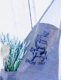 Sonoma County Animal Stack Apron by Luma Vintage