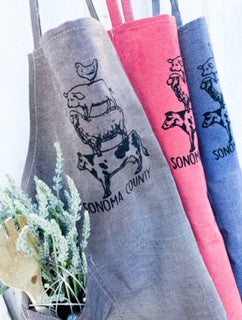 Sonoma County Animal Stack Apron by Luma Vintage
