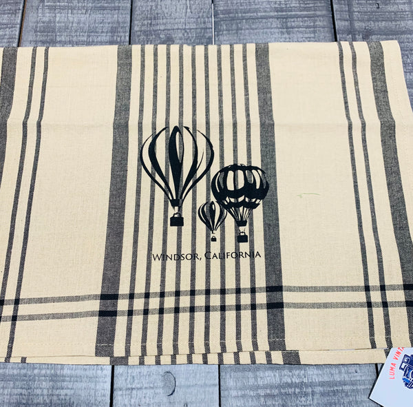 Windsor Hot Air Ballon Tea Towel