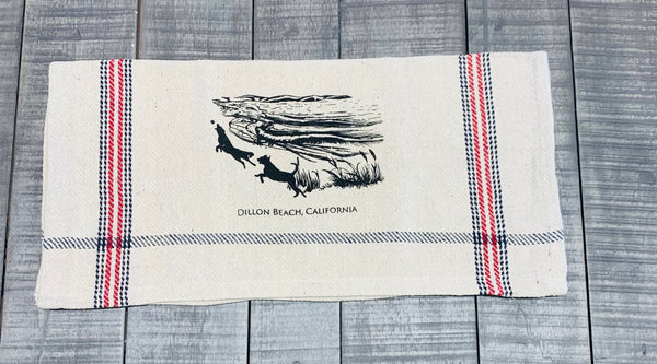 Dillion Beach Tea Towel - Rustic