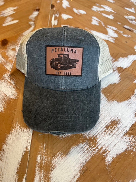 Petaluma Trucker Hat, Charcoal