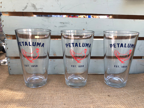 Petaluma Pint Glass