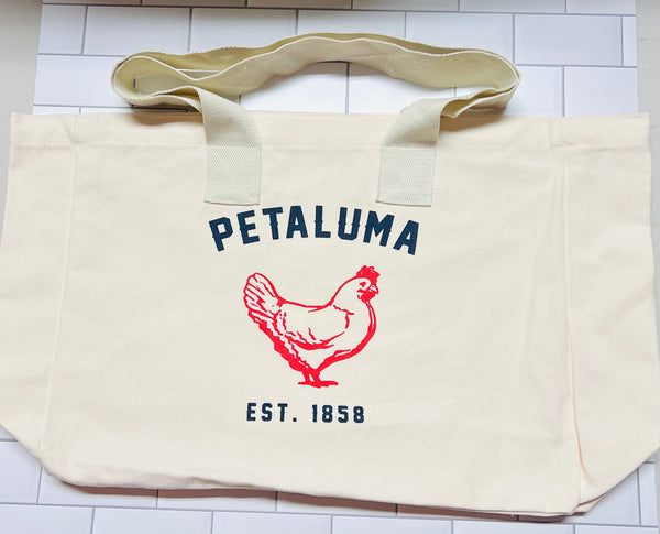 Luma Vintage Chicken Tote Bag - Natural