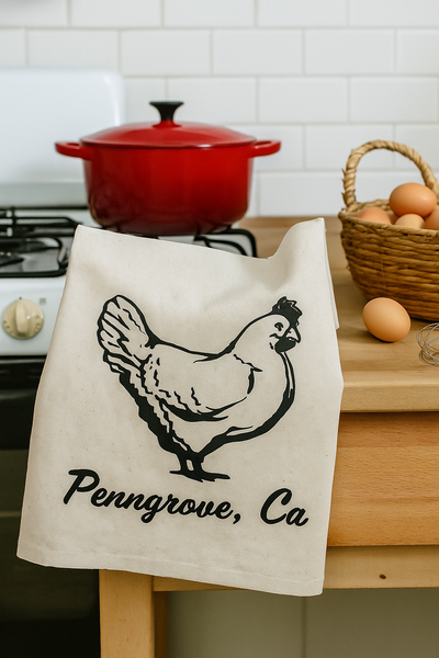 Penngrove Chicken Towel - Organic Flour Sack