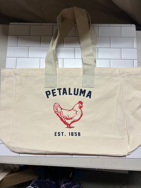 Special 2 for $40 Luma Vintage Chicken Tote Bag - Natural