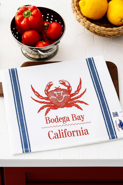 Bodega Bay Tea Towel