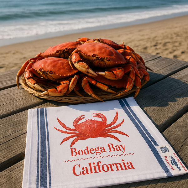 Bodega Bay Tea Towel