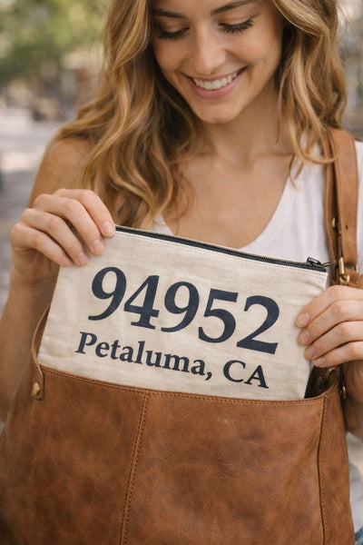 94952 zip code zipper bag- 8.3 x 5"