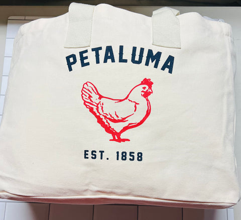 Special 2 for $40 Luma Vintage Chicken Tote Bag - Natural