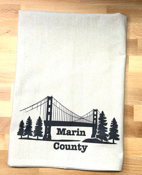 Marin County Organic Tea Towel