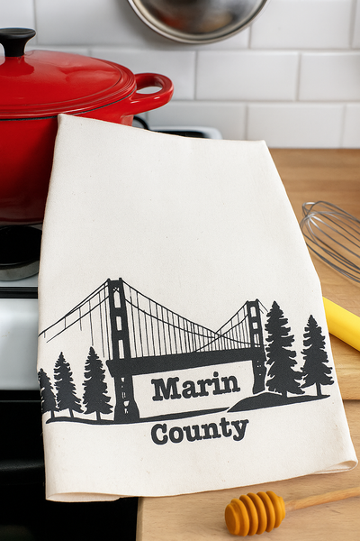 Marin County Organic Tea Towel