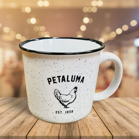 Luma Vintage Petaluma Chicken Mug 15 oz