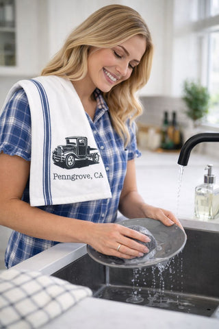 Luma Vintage Penngrove Towel - Blue Stripe