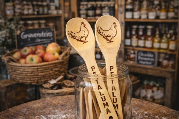 Petaluma Chicken Bamboo Wooden Spoon