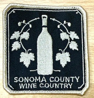 Sonoma County Wine Country Foam Trucker Hat- Chocolate Brown