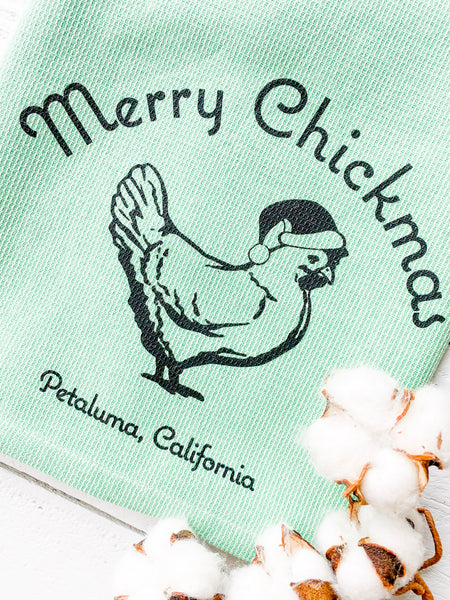 Merry Chickmas Petaluma Luma Vintage Green