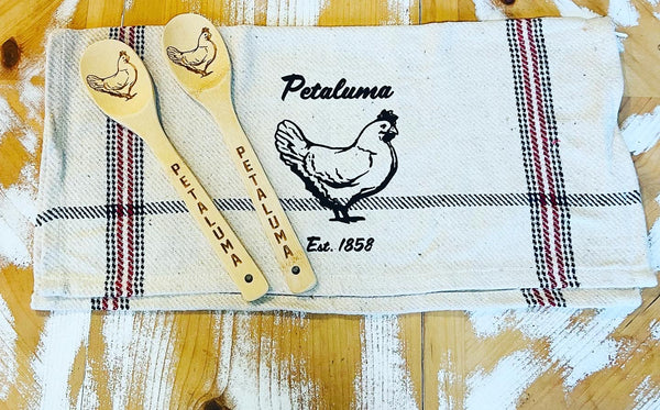 Petaluma Chicken Bamboo Wooden Spoon