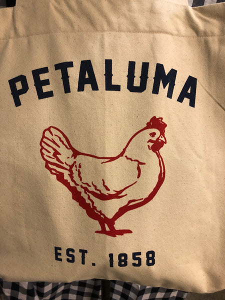 Luma Vintage Petaluma Chicken Tote Bag