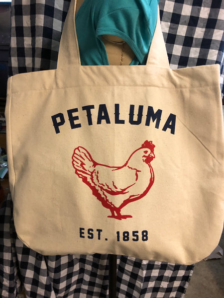 Luma Vintage Petaluma Chicken Tote Bag