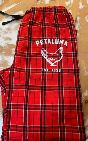 Men’s PJ Bottoms- Red Plaid Pajama
