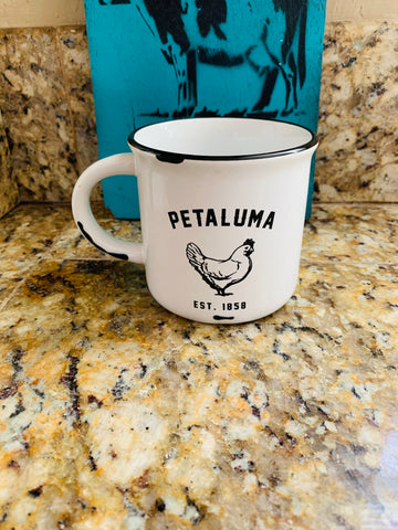 Luma Vintage Petaluma Chicken Mug 15 oz