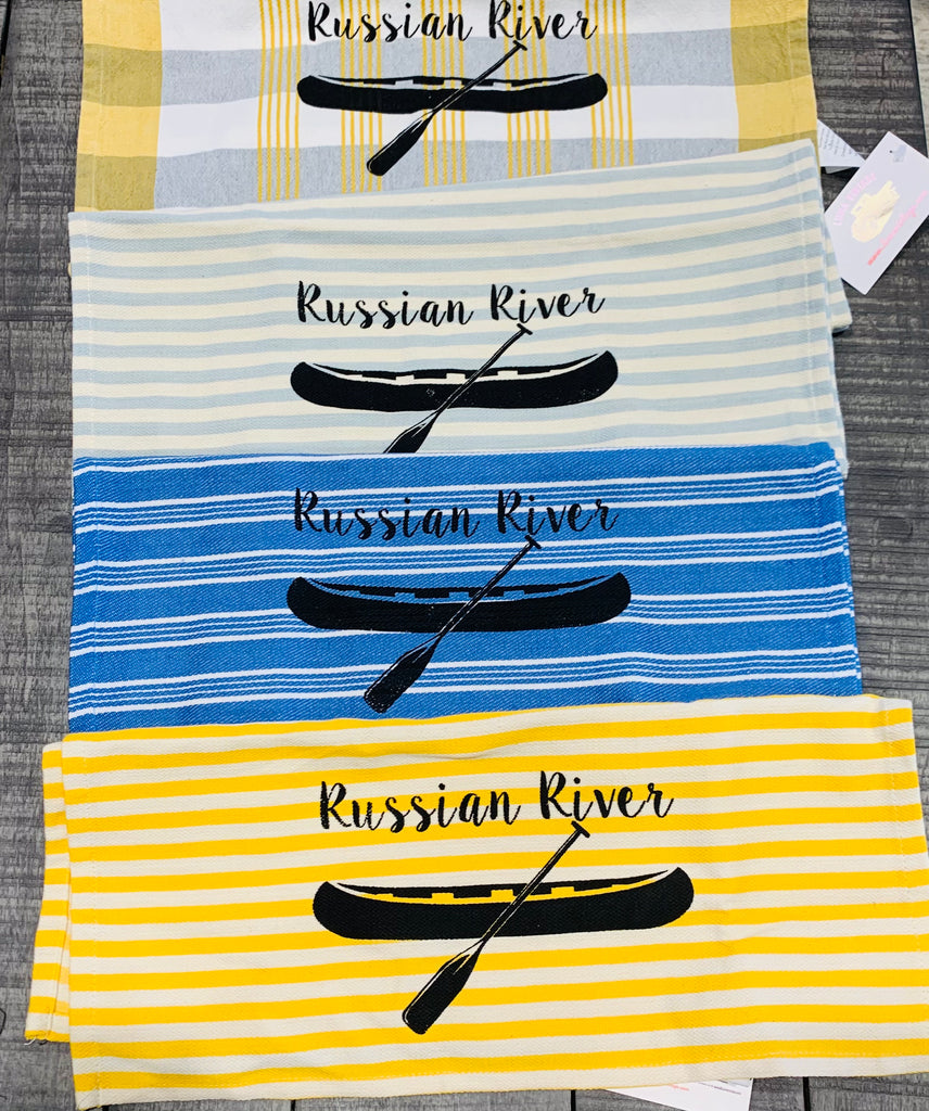 Russian River Tea Towel - Assorted Colors