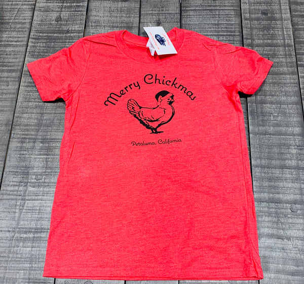 Merry Chickmas Kids  T-shirt -Bella