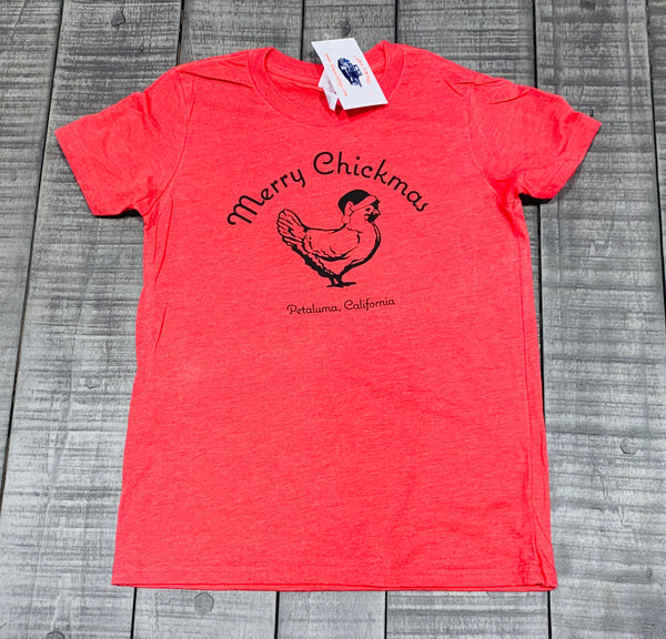 Merry Chickmas Kids  T-shirt -Bella