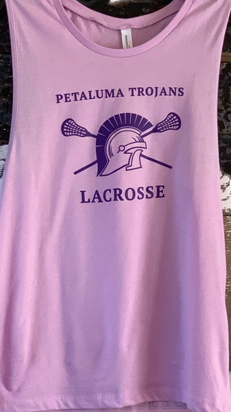 Petaluma Lacrosse Lilac Muscle Tee