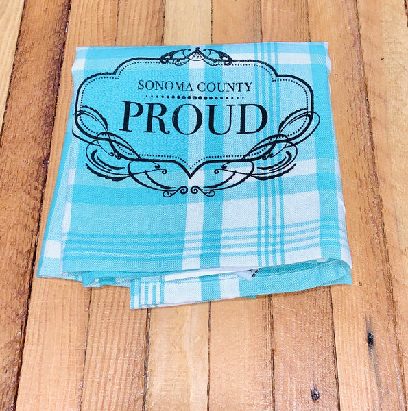 Luma Vintage Sonoma County Proud Tea Towel