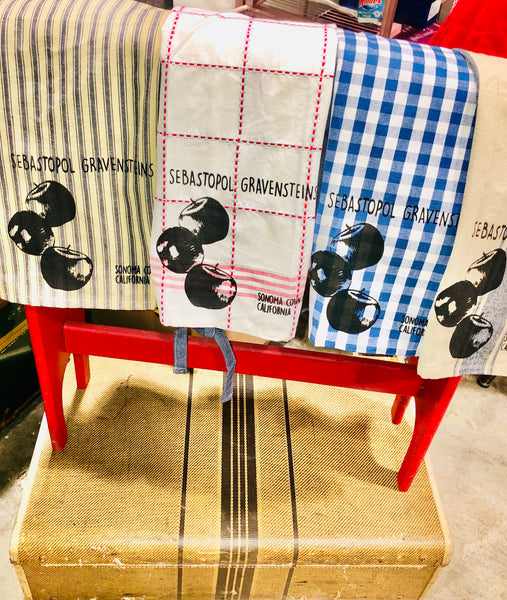 Luma Vintage Sebastopol Gravensteins Tea Towel