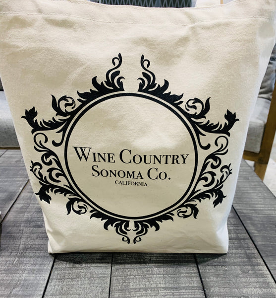 Wine Country Sonoma County Tote Bag